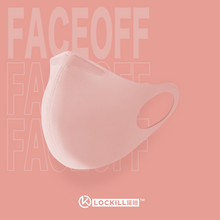 Lade das Bild in den Galerie-Viewer, Nuoqiao Lockill FaceOff Wiederverwendbare Maske (Dust Pink)
