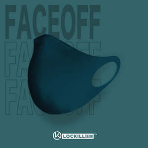 Máscara reutilizable Nuoqiao Lockill FaceOff (lavanda)